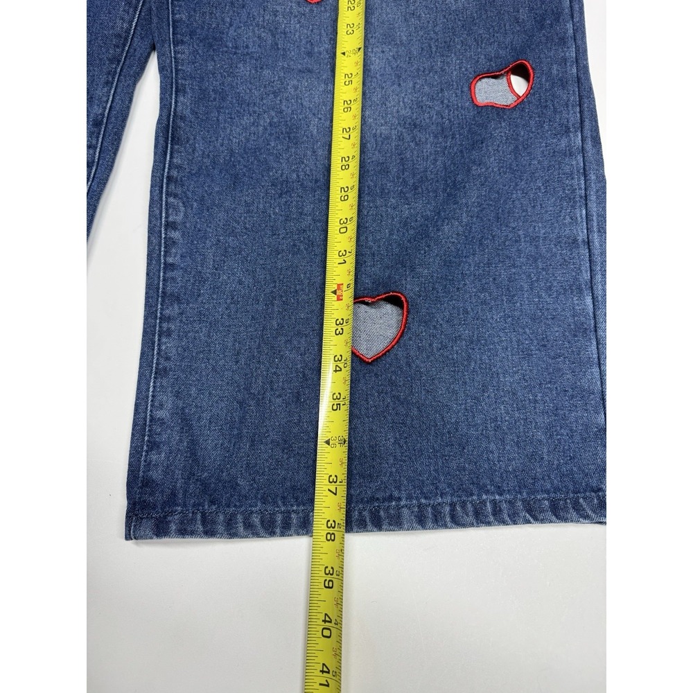 Shiny‎ By Nature Heart Cut Out Jeans 3XL Medium Wash - Picture 5 of 16